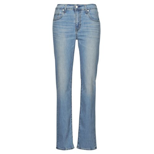 Jeans Levi's 724 HIGH RISE STRAIGHT Lightweight Blu Donna, eleganti e comodi, ideali per un look casual e trendy. Realizzati in un tessuto leggero, questi jeans offrono una vestibilità alta che accentua la silhouette. Perfetti per ogni occasione, dal lavoro al tempo libero, sono un must-have nel guardaroba femminile. Acquista ora i tuoi Levi's 724 per un'ottima dose di stile!